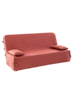 Housse Clic-clac Standard Matelassée Coton Bachette Uni