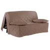 Housse Canapé BZ Coton Bachette Uni Matelassé