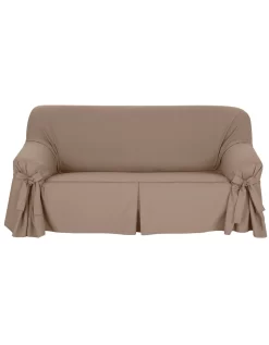 Housse Bachette Coton Uni Nouettes Fauteuil Canapés