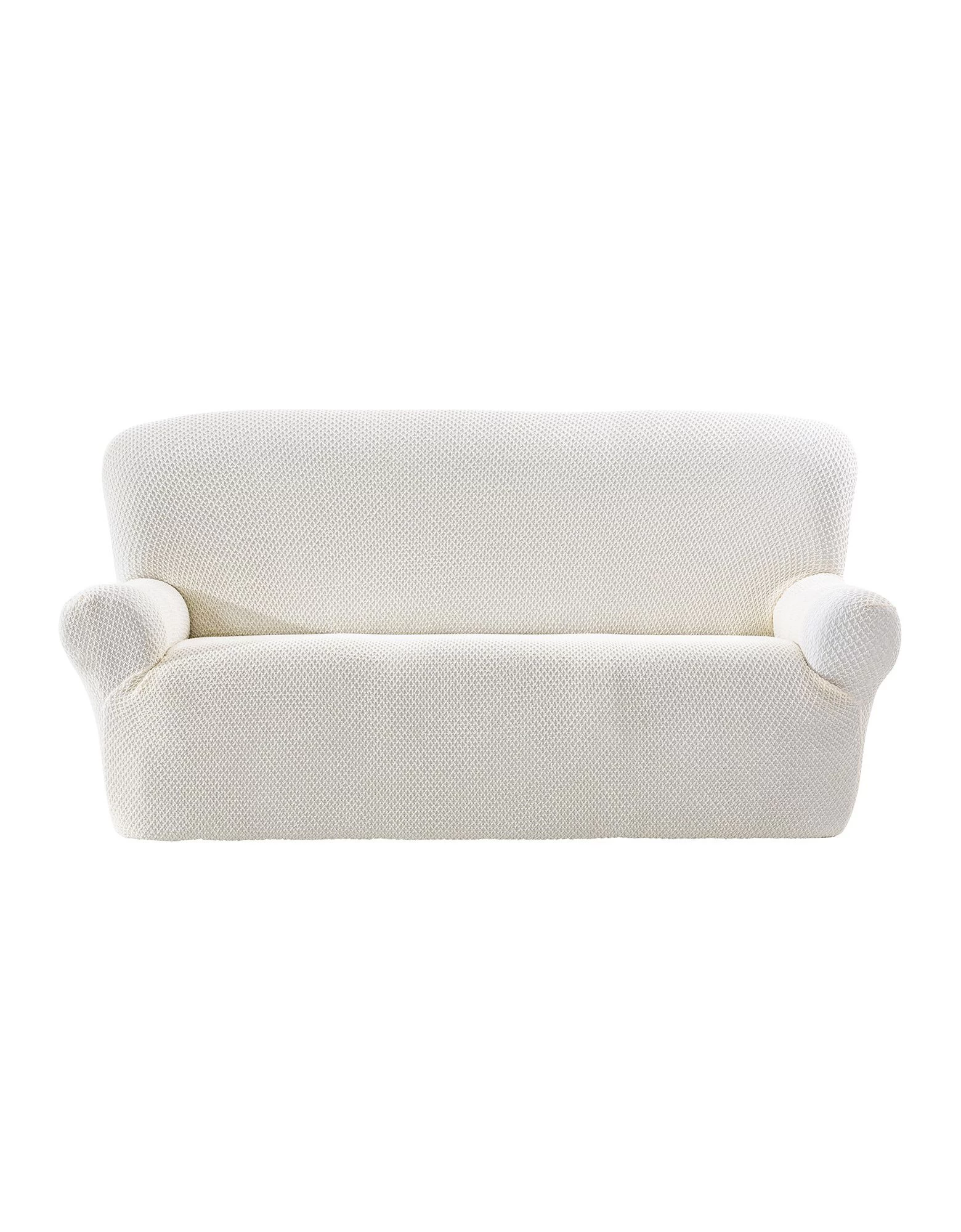 Housse Texturée Bi-extensible Spéciale Canapé Fauteuil à Accoudoirs 1 Housse Texturée Bi-extensible Spéciale Canapé Fauteuil à Accoudoirs