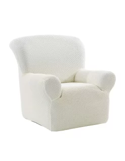 Housse Texturée Bi-extensible Spéciale Canapé Fauteuil à Accoudoirs 7 Housse Texturée Bi-extensible Spéciale Canapé Fauteuil à Accoudoirs -Valeurs des doublures de lit. 324317 C05 zoomx vue3