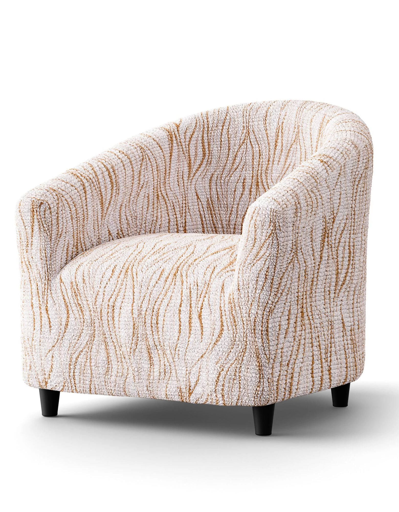 Housse Microfibre Bi-extensible Imprimé Vague Spéciale Fauteuil Cabriolet 1 Housse Microfibre Bi-extensible Imprimé Vague Spéciale Fauteuil Cabriolet