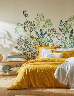 Jeté Double Gaze De Coton -Valeurs des doublures de lit. 324326 C03 zoomx vue4