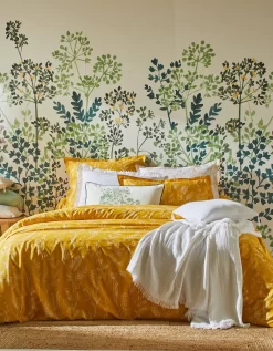 Jeté Double Gaze De Coton -Valeurs des doublures de lit. 324326 C04 zoomx vue4