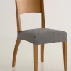 Housse Assise De Chaise Extensible Jacquard Graphique