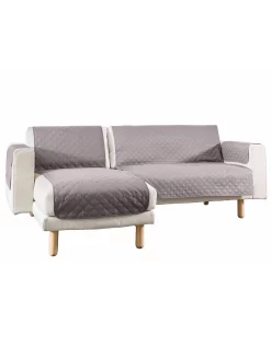 Protège-méridienne Réversible Microfibre Matelassée