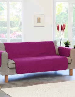 Protège-salon Antiglisse Microfibre Matelassé