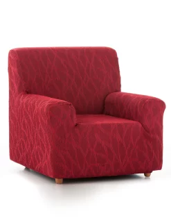 Housse Extensible Motif Jacquard Pour Fauteuil Et Canapé -Valeurs des doublures de lit. 324984 C03 zoomx vue3