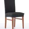 Housse Intégrale Extensible Motif Jacquard Spéciale Chaise