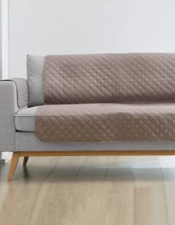 Protège-salon Réversible Microfibre Matelassé -Valeurs des doublures de lit. 324994 C02 zoomx vue3