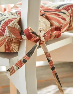 Galette De Chaise Imprimé Feuillage - Lot De 2 -Valeurs des doublures de lit. 325010 C02 zoomx vue6