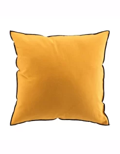 Coussin Uni Avec Contour Contrasté