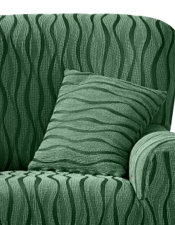 Housse Coussin Jacquard Imprimé - Lot De 2