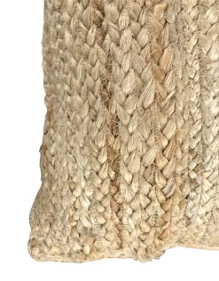 Coussin Rectangulaire Jute Naturel -Valeurs des doublures de lit. 327350 C01 zoomx vue4