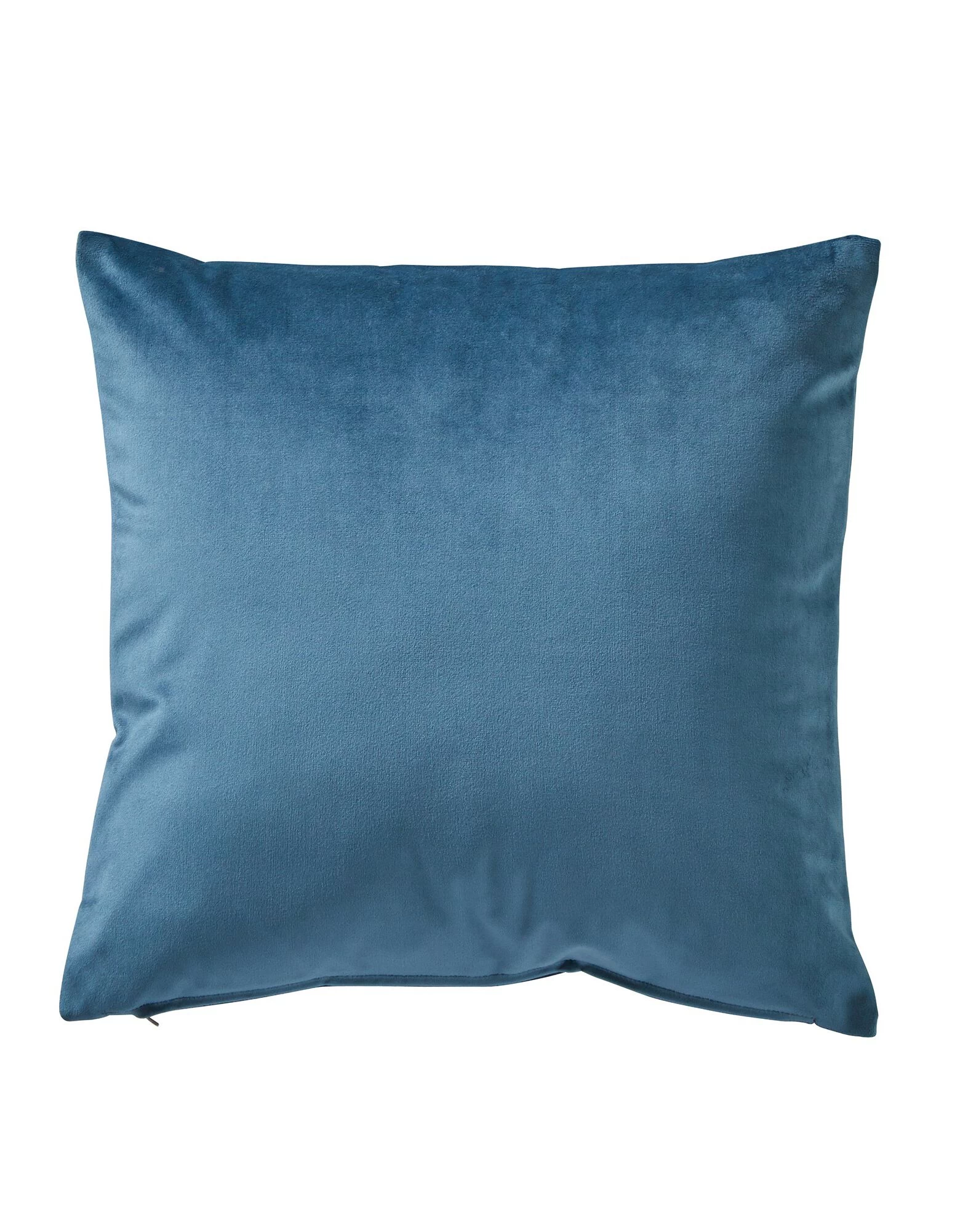 Housse Coussin En Velours Uni - Lot De 2 1 Housse Coussin En Velours Uni - Lot De 2
