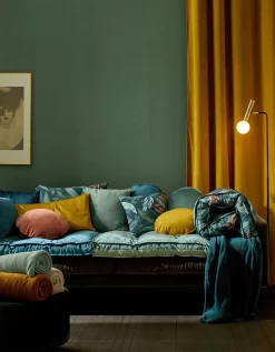 Housse Coussin Imprimé Végétal - Lot De 2 -Valeurs des doublures de lit. 327353 C01 zoomx vue3