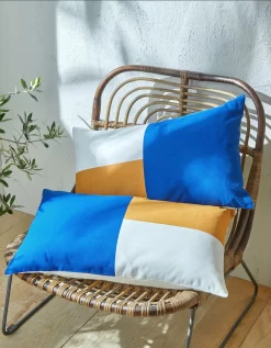 Housse De Coussin Colorblock, Collection Ninole - Lot De 2