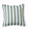 Housse De Coussin Rayée, Collection Ninole - Lot De 2