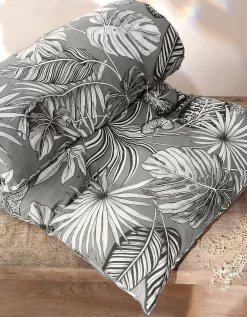 Long Coussin Déco Coton Imprimé Tropical 8 Long Coussin Déco Coton Imprimé Tropical -Valeurs des doublures de lit. 327478 C04 zoomx vue4
