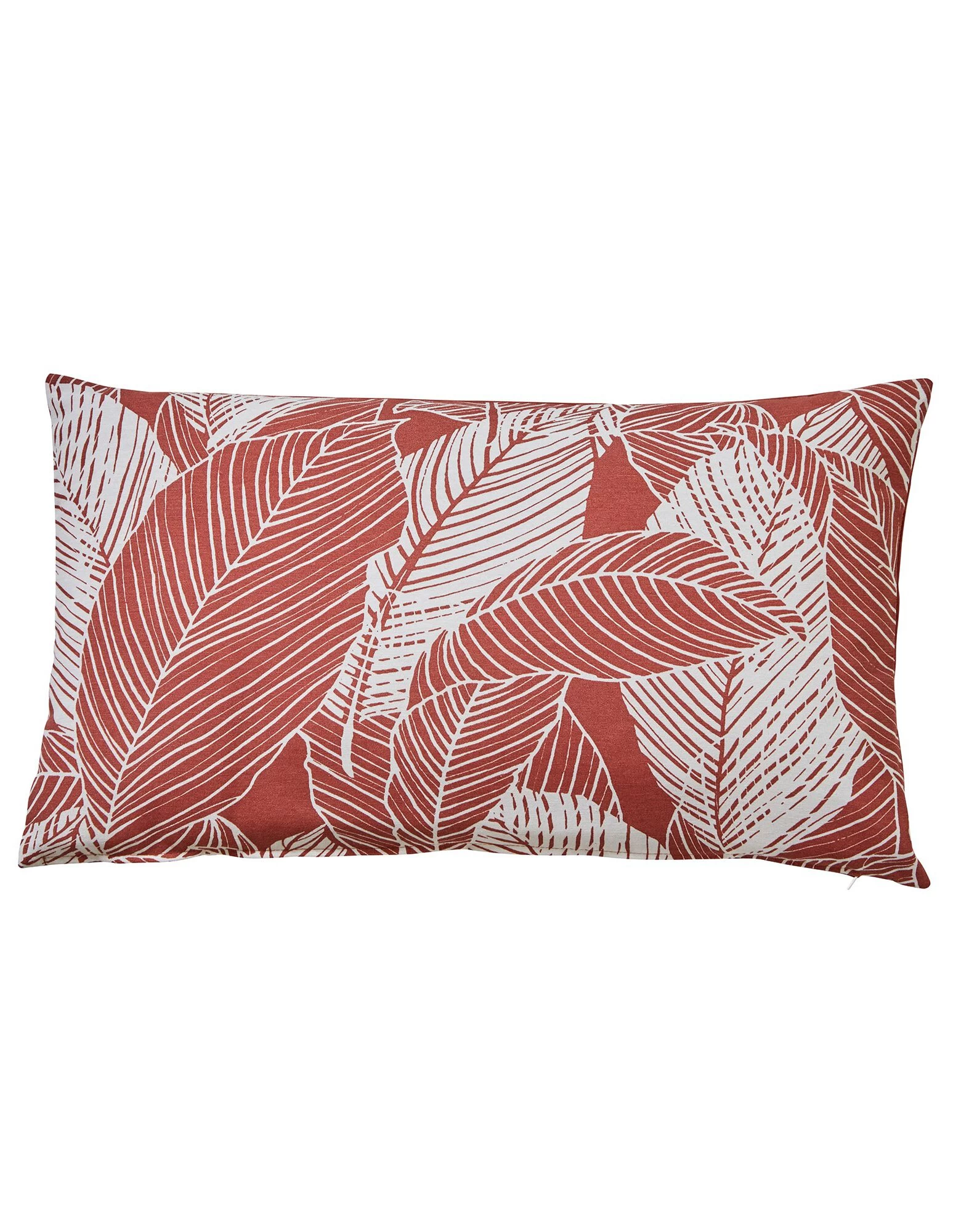 Housse De Coussin Carrée Imprimé Feuillage - Lot De 2 3 Housse De Coussin Carrée Imprimé Feuillage - Lot De 2 – Image 3