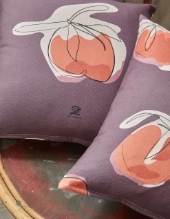 Housse De Coussin, Collection "Odette Lepeltier" - Lot De 2 -Valeurs des doublures de lit. 327498 C01 zoomx vue4