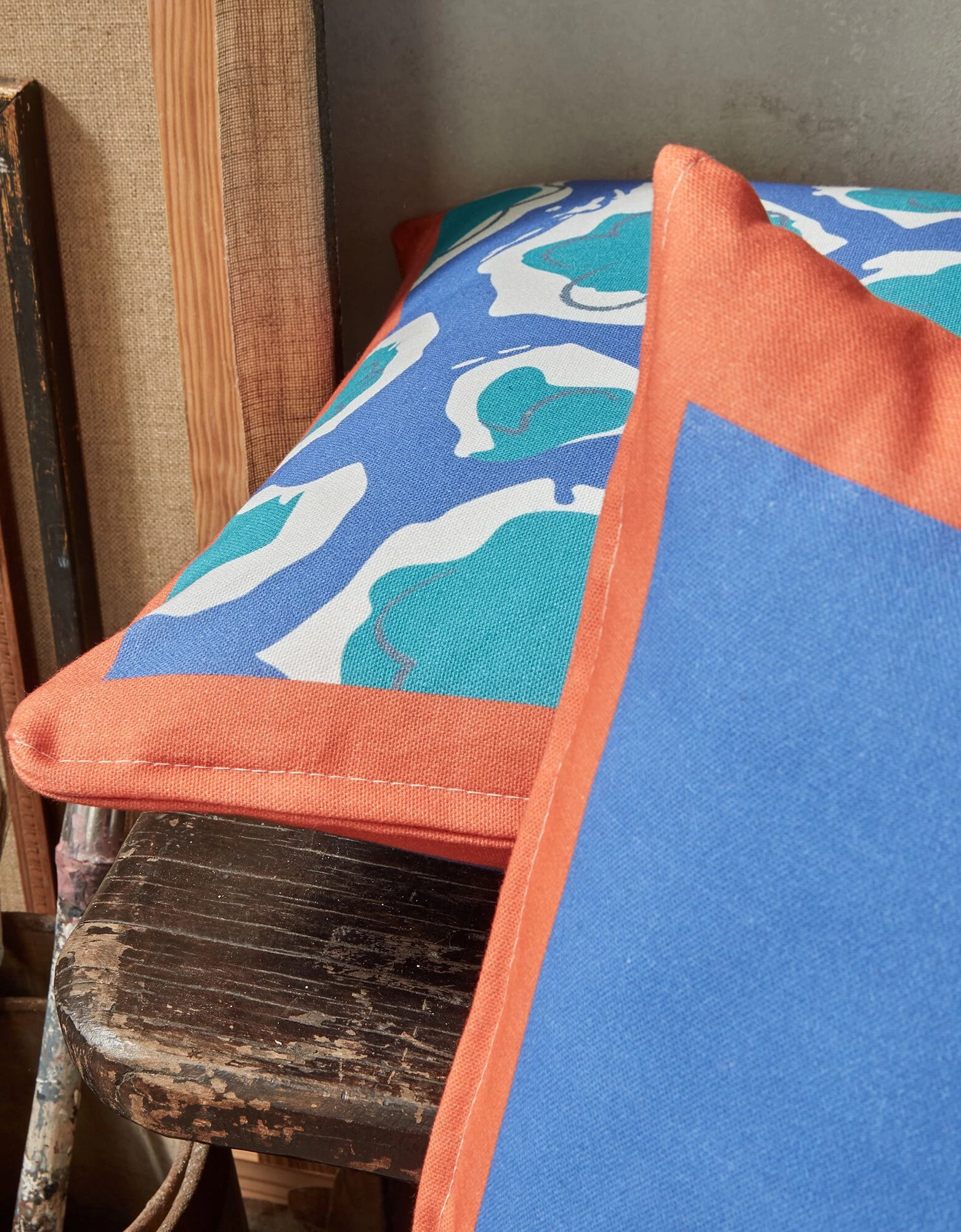 Housse De Coussin, Collection "Odette Lepeltier" - Lot De 2 5 Housse De Coussin, Collection "Odette Lepeltier" - Lot De 2 – Image 5