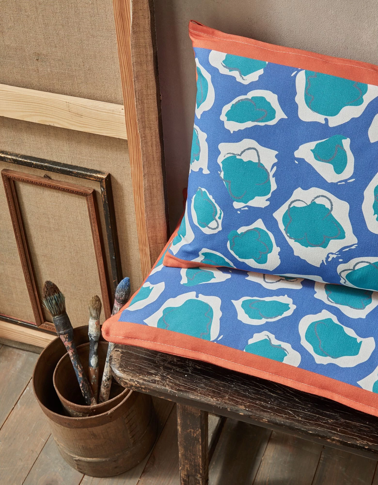 Housse De Coussin, Collection "Odette Lepeltier" - Lot De 2 6 Housse De Coussin, Collection "Odette Lepeltier" - Lot De 2 – Image 6