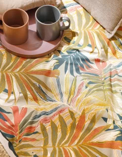 Long Coussin De Sol Imprimé Feuillage 7 Long Coussin De Sol Imprimé Feuillage -Valeurs des doublures de lit. 327529 C02 zoomx vue3