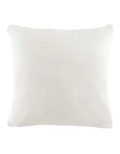 Coussin Déhoussable Gaze De Coton Uni