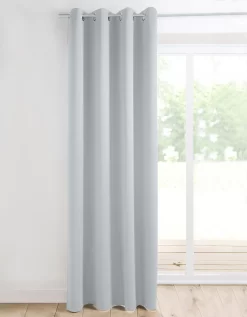 Rideau Occultant Uni Satiné Finition Oeillets