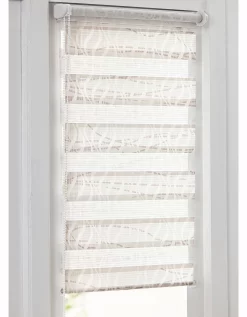 Store Jour/nuit Motif Serpentins 8 Store Jour/nuit Motif Serpentins -Valeurs des doublures de lit. 328080 C01 zoomx vue4