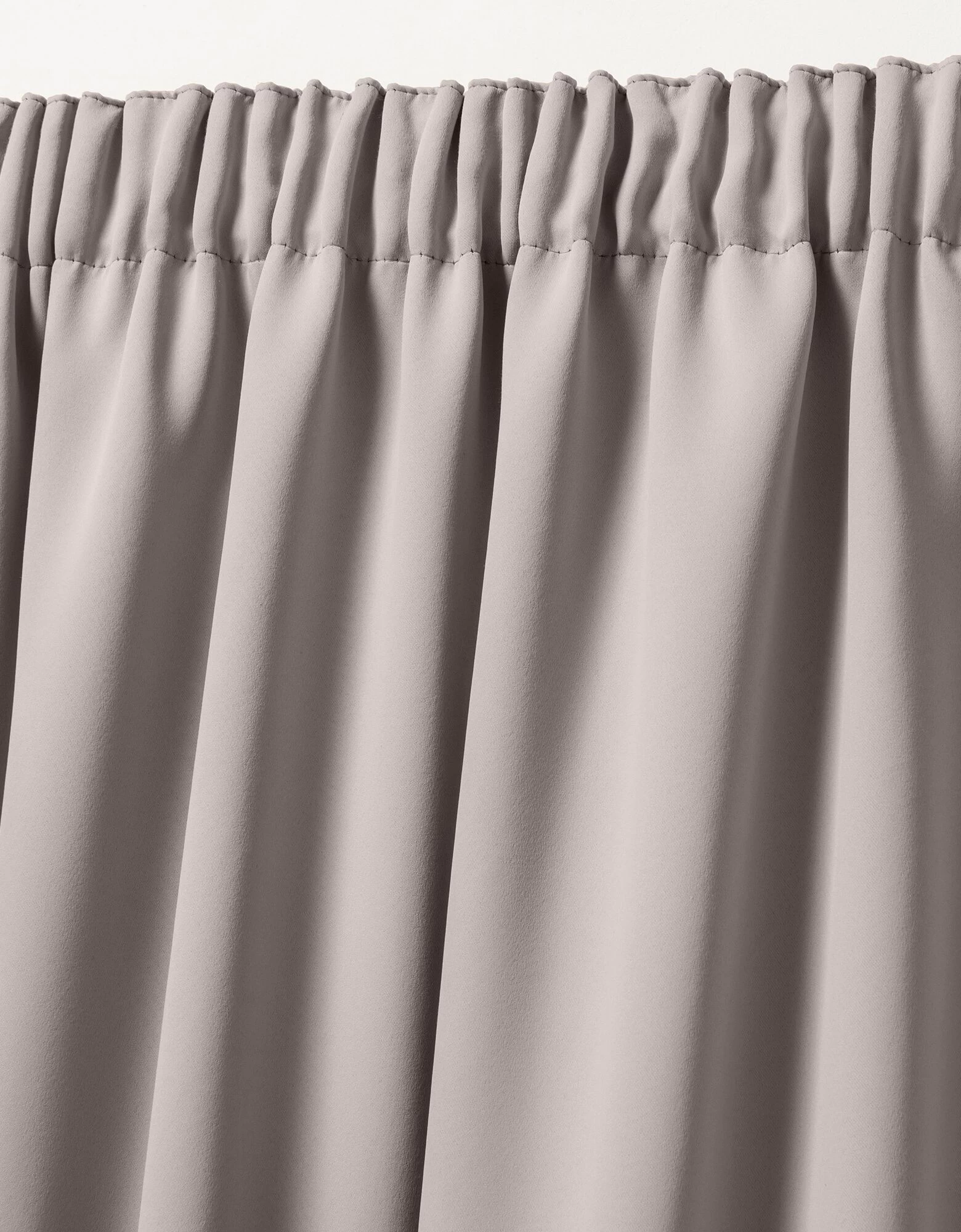 Rideau Occultant Uni Satiné Finition Galon Fronceur 2 Rideau Occultant Uni Satiné Finition Galon Fronceur – Image 2