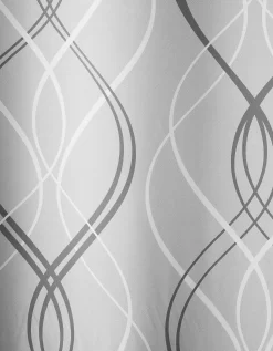 Rideau Occultant Imprimé Serpentins -Valeurs des doublures de lit. 328407 C01 zoom detailRFP