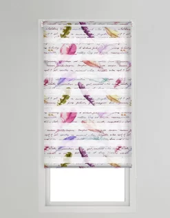 Store Jour/nuit Motif Plumes