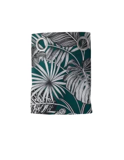 Rideau Oeillets Tamisant Imprimé Tropical -Valeurs des doublures de lit. 328430 C04 zoomx vue4