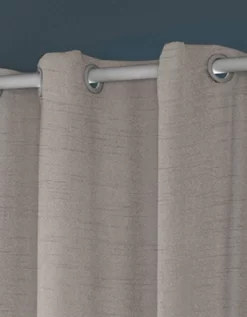 Rideau Uni Style Shantung -Valeurs des doublures de lit. 328509 C02 zoom detailRFP