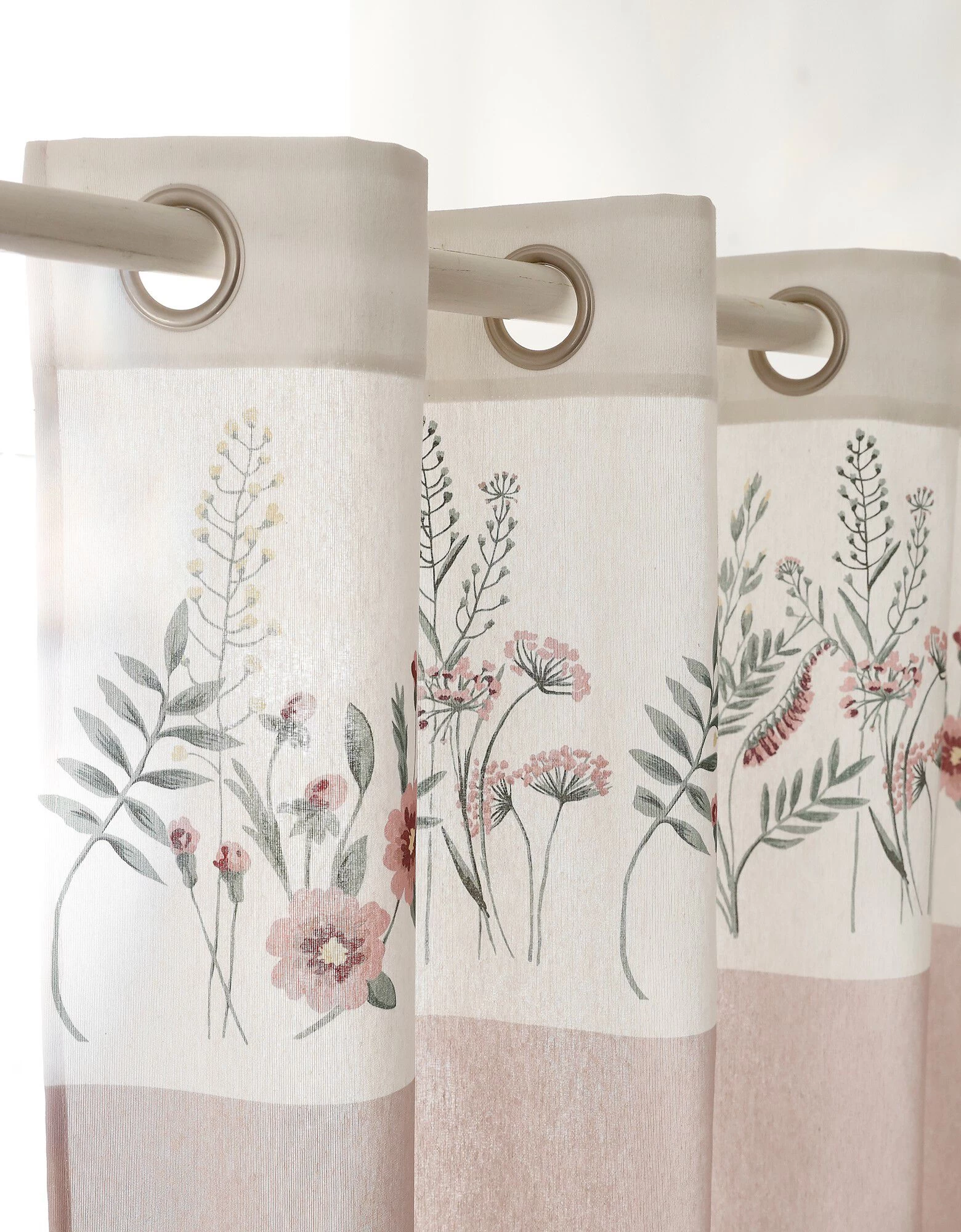 Voilage Haut Imprimé Champêtre 2 Voilage Haut Imprimé Champêtre – Image 2