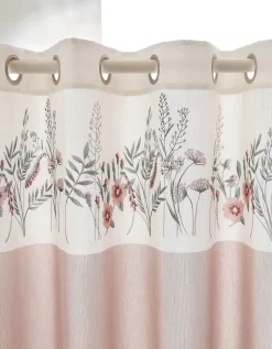 Voilage Haut Imprimé Champêtre 5 Voilage Haut Imprimé Champêtre -Valeurs des doublures de lit. 328522 C03 zoomx vue3